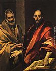 Apostles Peter and Paul by El Greco